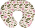 Pink Fishing Hunting Girly Baby Nursing Pillow Covers for Girl Boats Bass