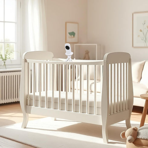 wochel VM819, Flexible Baby Monitor Mount Compatible with VTech No Drilling Baby Camera Mount for Crib Without Wall