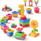 Minoskia 100pcs Magnetic Blocks, Gifts for 3 4 5 6 Year Old, Magnet