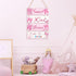 Unicorn Castle Girls Room Decor with LED Light Inspirational Motivational Room Decor for Teen Boys Wall Decor Art