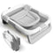 EverKiddo Collapsible Baby Bathtub with Newborn Sling, Baby Bath Tub with Quick Drainage