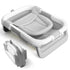 EverKiddo Collapsible Baby Bathtub with Newborn Sling, Baby Bath Tub with Quick Drainage