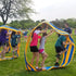 KINDEN Teamwork Games Group Learning Activity - Fun Playing Run Mat for Kids and Adults - Field Day Game
