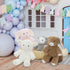 2 12inch MaoGoLan Pcs Sheep Plush Stuffed Easter Animals Bulk, Lamb Stuffed Animals for Girls Easter Gifts Basket