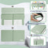 Elbow Set 1.5" Cozy URMYWO Bath Kneeler and Rest Pad - Thick Baby Bath Kneeler Pads with Toys Organizer, Anti-Slip Knee