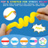 Pop Tubes Sensory Toys - 30 Pack Stretchy Fidget Toys, Stress Relief for Kids & Adults, Autism Sensory Tools