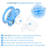 Set 3-Pack LittleForBig Bigshield Generation-II Adult Sized Printed Pacifiers My Little Baby Pattern