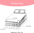 RVKXHD 52" 28" 17" 3-Tiered Baby Crib Bed Skirt: Crib Bed Skirt, x Soft and Breathable Baby Crib Sheets with Drop Dust
