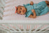 3 Pack Set 100% Pack NODNAL CO. Fitted Pink Mini Crib n Play Playard Portable Crib Sheets - Oeko-TEX Cotton Baby Girl