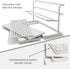 Selegna Diatomaceous Earth Bottle Drying Rack, Baby Bottle Drying Rack, Over Sink Instant Dry Small Dish Drying Rack