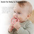 3 Pack Ring Teether, Silicone Teething Ring Toys for Babies 0-6 Months, Easy to Grasp Toy for Teething Relief