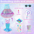 18 Inch Set,Included 2 American Doll Makeup Accessories and Mermaid Clothes Pieces Clothes,Mermaid Messenger