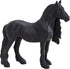 MOJO Hand Painted Friesian Gelding Realistic Equestrian Horse Club Toy Figurine, Black