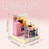 Flever Dollhouse Miniature DIY House Kit - Creative Room with Furniture for Romantic Artwork Gift (Taste of Life)