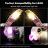 LED Light Kit for Lego-31133 White Rabbit, Compatible Lighting Set for Lego Building Blocks Model (Lights Only)