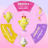 HECKLES 12-Piece Set 5+ Miniature Food Toy Making - DIY Tiny Play Food for Kids | Non-Edible, Pretend Kitchen Play