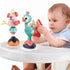 iPlay, iLearn Baby Rattles Set, Infant High Chair Toys W/Suction Cup, Grab