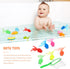 TOYANDONA Tub Toys Bathing Set, Cartoon Bathtub with Fishing Water and Fish Pool Essentials for Kids