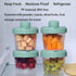 IENYPA 4 Layers Baby Milk Powder Formula Dispenser on The go, Baby Formula Containers for Travel, Formula Holder Mixer