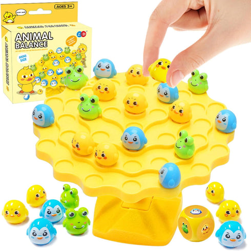 Yeopopshop Duck Balance Game, Balance Board Game, Two-Player Duck Balanced Tree Board Game,