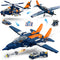 HOGOKIDS 3 in 1 Fighter Jet Plane Building Sets, Military Propeller Aircraft