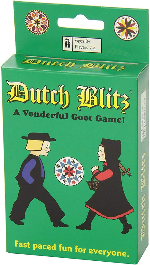 Dutch Blitz 160 2 4 8 : The Original Fast Paced Card Game, Contains Cards, Quick and Easy to Learn, Great Family Game