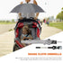 TOYANDONA Stroller Sun Cover Umbrella, Clip On UV Rain Protection Blackout Blind for Strollers, Bicycle, Baby Carriage