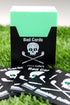 Bad Cards Fore Gambling Golfers (Weatherproof Edition) - On-Course Golf Betting Game, PVC Cards in Durable Plastic Box