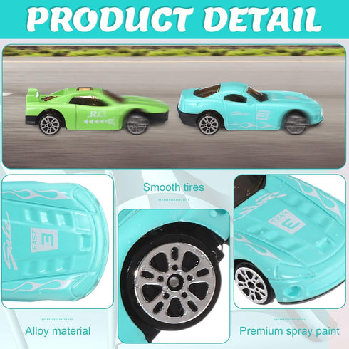 Wovnet 3 4-8 Pcs Color Changing Cars Bath Toys for Kids Vehicles in Water Goodie Bags Fillers Sensory Toys Bathtub Race