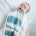 Crane Baby Muslin Burp Cloths, Lightweight Absorbent Ocean Theme, Set of 3, 7" x 20", Newborn Essentials
