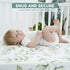 2 Pack 28" 52" TCBunny Premium Fitted Baby Crib Sheets for Standard Crib Mattress - Ultra-Soft Cotton, Stylish Rabbit