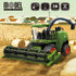 2 2.4Ghz fisca Remote Control Harvester Tractor with Grian Combine Heads, RC Farm Tractor Truck Farm Vehicle Toy