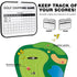 Set TOY Life Chipping Golf Game Mat Indoor Outdoor Games for Adults and Family Kids Outdoor Play Equipment Stick Chip