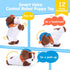 12 Commands, 3+ hahaland Robot Dog Realistic Interactive Plush Kids Toy Voice Controlled Talking Acts Like a Real Puppy