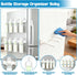Essentials2-Pieces Palksky Baby Bottle Storage Organizer for Dr. Brown's,Baby Bottle Holder for Wall Storage, Fridge