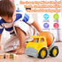 PLAY Eco-Friendly Cement Mixer Toy Truck, No BPA/Phthalate/PVC, Recycled Bioplastic Construction Vehicle