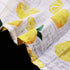 Baby Swaddle Blanket - Unisex Cotton Muslin Swaddling Blanket, Nursing Cover & Burping Cloth - Lemon