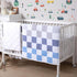 5 Set SmoothNovelty Pcs Cars Theme Baby Crib Bedding Include Checkered Crib Sheets Bed Skirt Comforter Pad Cover Wall
