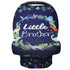 Baby Car Seat Cover for Boys, Little Brother Canopy, Multiuse Nursing Covers, Dinosaur Theme, Ultra-Soft
