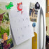 Refrigerator Magnets for Toddlers 1-3, Animal Fridge Magnets for Kids, Rubber Cute Magnets for Babies