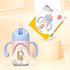 hahaland Sippy Cups for Baby 6-12 Months, 2 in 1 Spout & Straw Unicorns Sippy Cups for Toddlers, No Spill