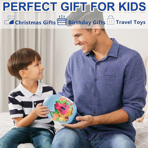 ZMZS Suction Toys for Baby, Bath Toys for Kids Ages 4-8, 40 Pieces Toddler Stress Release Sensory Toys, Educational Gift