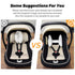 Adjustable Infants and Baby Neck Head Support,U-Shape Children Travel Pillow Cushion for Car Seat,Offers Protection