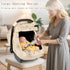 Pea Pod Muslin Baby Car Seat Cover, with Extra Large Mesh Window Breathable Infant Car Seat Canopy Cover, Universal Fit
