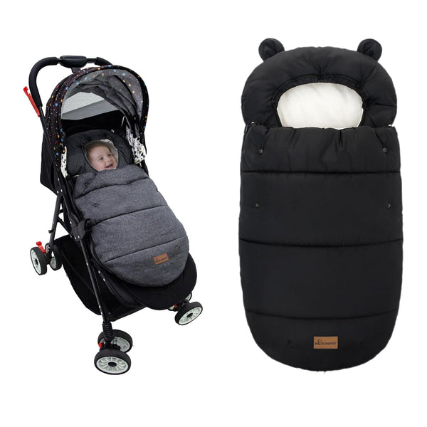 amo nenes Universal Footmuff for Stroller, Baby Bunting Bags, Winter Windproof Warm Pram Footmuffs,