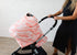 Copper Pearl Multi-Use Cover: Car Seat Covers, Nursing Cover, Stroller Cover for Sun, Stretchy Fabric, All-Season Use,