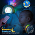Mini Tudou Baby Musical Mobile Crib with Music and Lights, Timing Function, Projection, Take-Along Rattle and Music Box