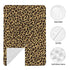 KiuLoam Animal Leopard Cheetah Print Baby Car Seat Canopy, Nursing Cover Breastfeeding Scarf, Stretchy Soft Breathable