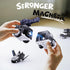 MEWOCHEE 5-in-1 4-6, 3 4 5 3 4 5 6 3 4 5 Transform Toys for Boys Ideals Gifts for Year Old Boys, Easy DIY Assembly