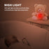 9 BEREST Sleeping Bear Baby Sleep Soother- Mom's Heartbeat White Noise Machine Infant Stuffed Animal Bear Toy Sleeping